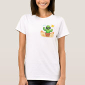 Mooie Cactus | Wees gelukkig T-shirt (Voorkant)