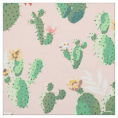 Mooie Cactusprint Stof (Swatch)