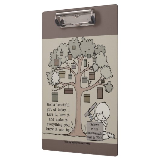 Mooie cadeau klembord (Links)