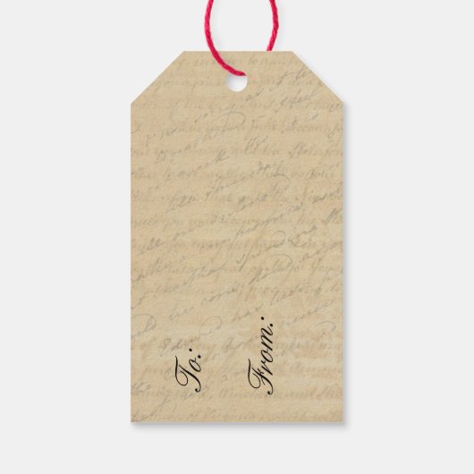 Mooie cadeau labels met vogel en rozen cadeaulabel (Achterkant)