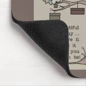 Mooie cadeau muismat (Hoek)