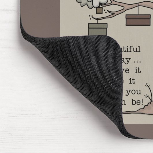 Mooie cadeau muismat (Hoek)