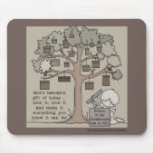 Mooie cadeau muismat (Voorkant)