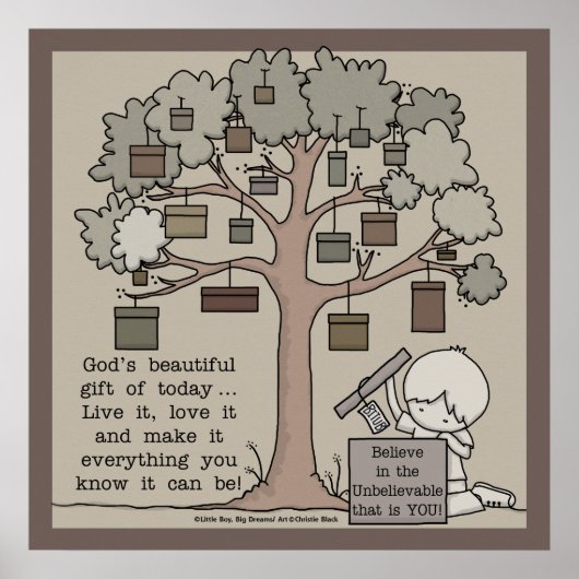 Mooie cadeau poster (Voorkant)