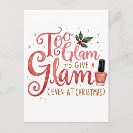 Mooie cadeau voor die glamoureuze familieleden briefkaart