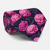 Mooie cadeau voor vriend anjer stropdas (Opgerold)