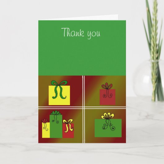 Mooie Cadeaus - Dank Je Bedankkaart (Voorkant)