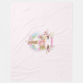 Mooie Cadeaus Klein- en achterkleindochter EENHOOR Fleece Deken (Voorkant)