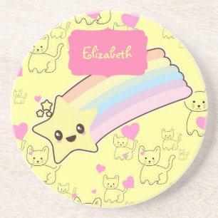 Mooie cadeaus met naam voor kleindochters dochters zandsteen onderzetter