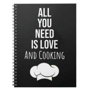 Mooie cadeaus voor mensen die van koken houden kok notitieboek