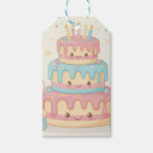Mooie cake en cupcakes cadeaulabel (Voorkant)