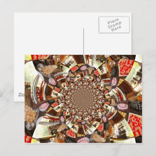 Mooie Cakes en desserts Briefkaart (Voorkant / Achterkant)