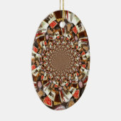 Mooie Cakes en desserts Keramisch Ornament (Rechts)