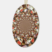 Mooie Cakes en desserts Keramisch Ornament (Links)