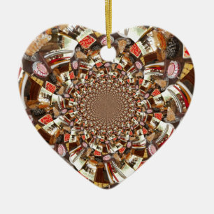 Mooie Cakes en desserts Keramisch Ornament