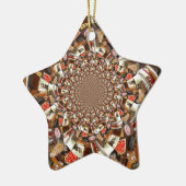 Mooie Cakes en desserts Keramisch Ornament (Links)