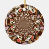 Mooie Cakes en desserts Keramisch Ornament (Voorkant)