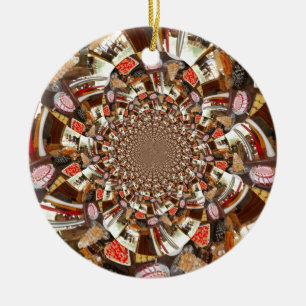 Mooie Cakes en desserts Keramisch Ornament