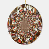 Mooie Cakes en desserts Keramisch Ornament (Links)