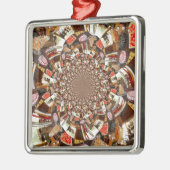 Mooie Cakes en desserts Metalen Ornament (Links)