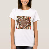 Mooie Cakes en desserts T-shirt (Voorkant)