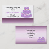 Mooie Cakes Visitekaartje (Voorkant / Achterkant)