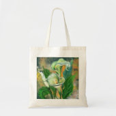 Mooie Calla Lily Flower Canvas tas schilderen (Voorkant)