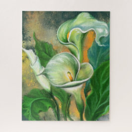 Mooie Calla Lily Flower - Migned Art Drawing Legpuzzel
