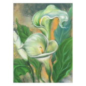 Mooie Calla Lily Flower - Migned Art Drawing Tafelkleed (Voorkant)