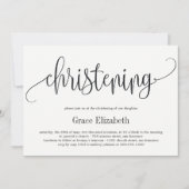 Mooie Calligrafie Uitnodiging (Voorkant)