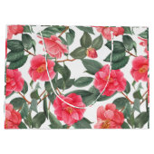 Mooie Camellia Flowers en Leaves Pattern Groot Cadeauzakje (Achterkant)