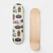 Mooie camerapatroon persoonlijk skateboard (Voorkant)