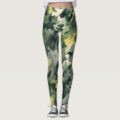 Mooie camouflage Art Leggings (Voorkant)