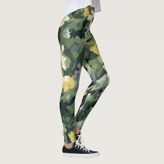 Mooie camouflage Art Leggings (Rechts)