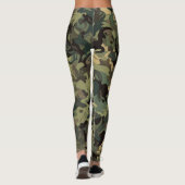 Mooie camouflage Art Leggings (Achterkant)