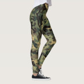 Mooie camouflage Art Leggings (Rechts)