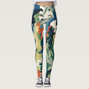 Mooie camouflage Art Leggings