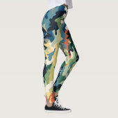 Mooie camouflage Art Leggings (Rechts)