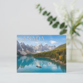 Mooie Canada. Briefkaart (Staand voorkant)