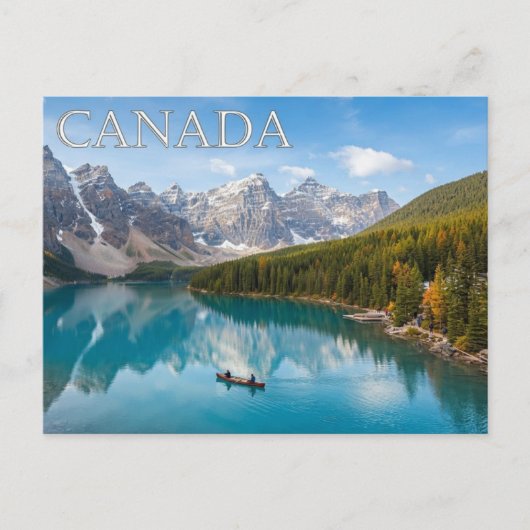 Mooie Canada. Briefkaart (Voorkant)