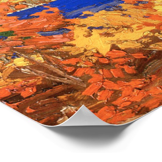 Mooie Canadese Art Autumn Foliage Tom Thomson Poster (Hoek)