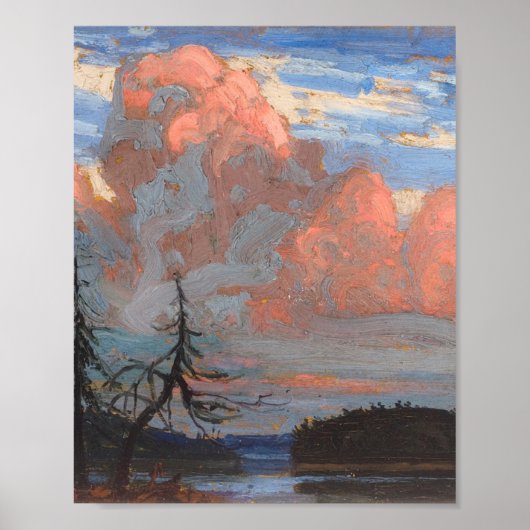 Mooie Canadese Tom Thomson Algonquin Poster (Voorkant)