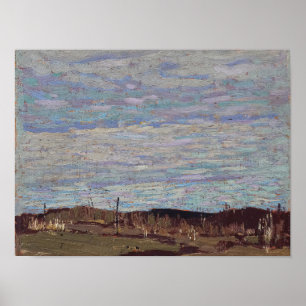 Mooie Canadese Tom Thomson Landscape Painting Poster