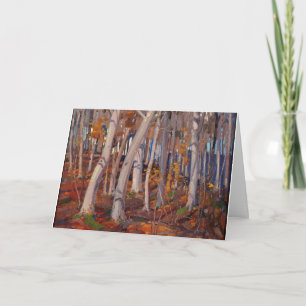 Mooie Canadese Tom Thomson Oktober schilderen Kaart