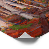 Mooie Canadese Tom Thomson Oktober schilderen Poster (Hoek)