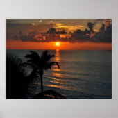Mooie Cancun Sunset Poster (Voorkant)