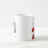 Mooie Candy Canes | Kerstmis Familie Foto Koffiemok (Center)