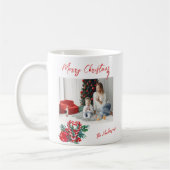 Mooie Candy Canes | Kerstmis Familie Foto Koffiemok (Links)