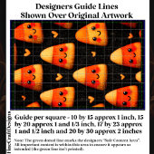 Mooie Candy Corn Herhalingsontwerp DW1F Decoupage Tissuepapier