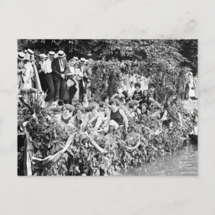 Mooie Canoe Girls, 1924 Briefkaart